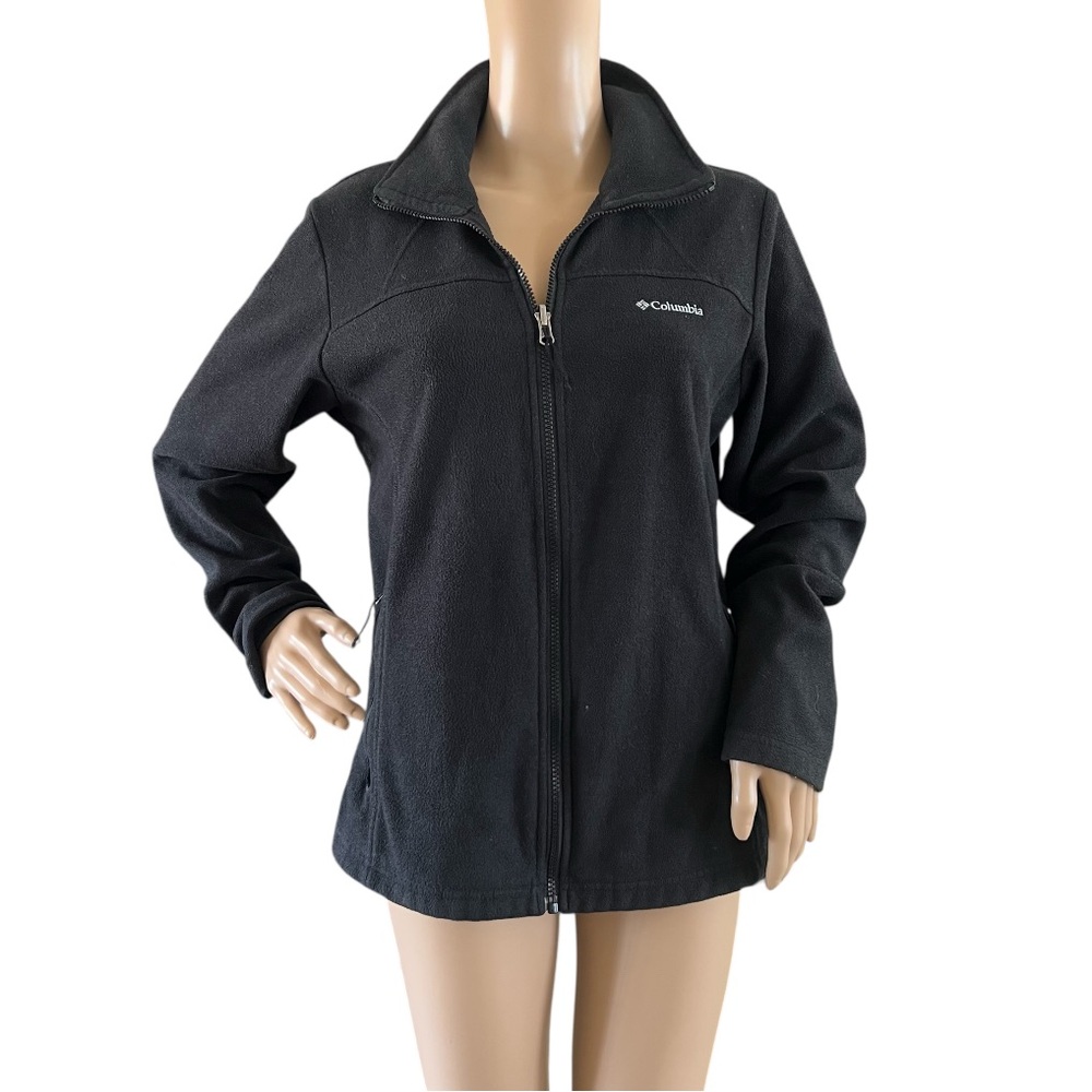 Columbia Black Utility Jacket Lightweight